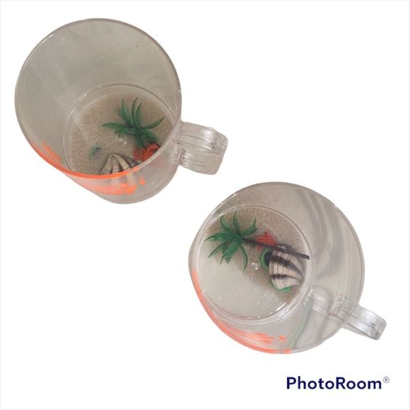 Vintage Newport Pleasure Beach Advertising Large Clear Plastic Set - Picture 2 of 6